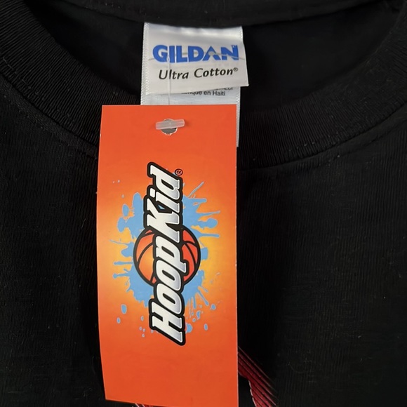 Hoop Kid S/S Youth Basketball Theme Tee - Picture 2 of 3